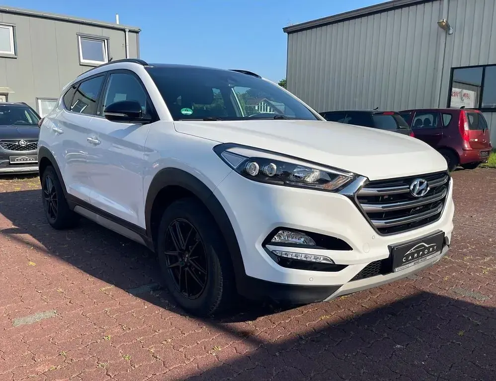Gebraucht Hyundai Tucson Passion Plus 177 PS (130 kW) 2018 Weiß SUV