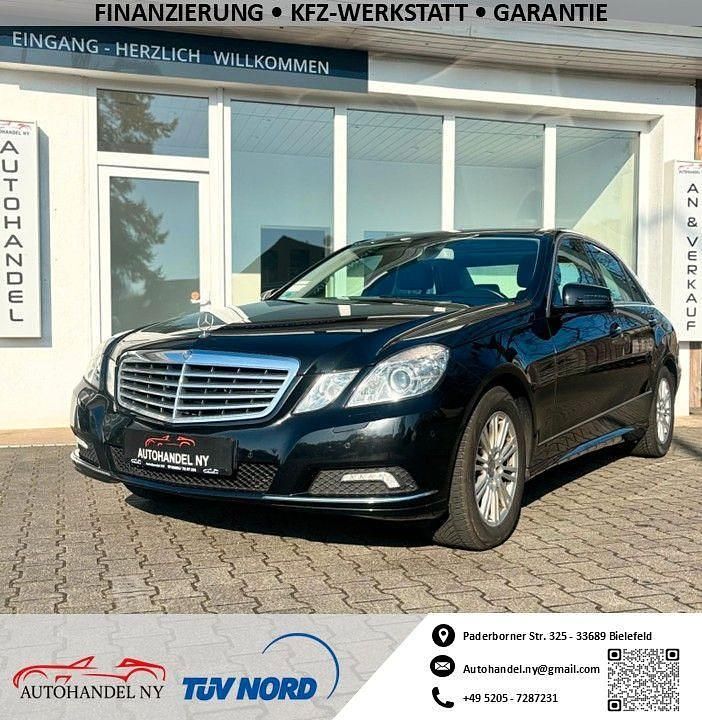 Gebraucht Mercedes E200 Elegance 184 PS (135 kW) 2010 Schwarz Limousine