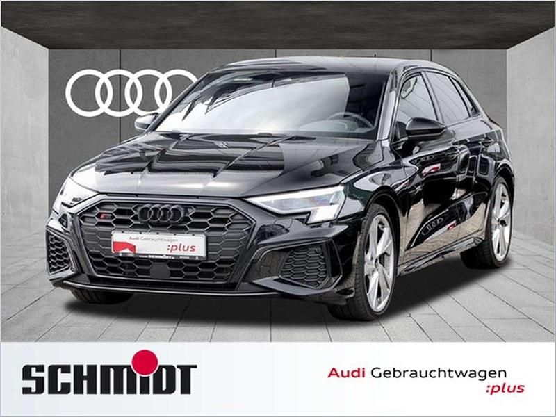 Mythosschwarz metallic Gebraucht 2024 Audi S3 Ambiente Limousine | 39.740 € (Guter Preis) - Bild 1/3