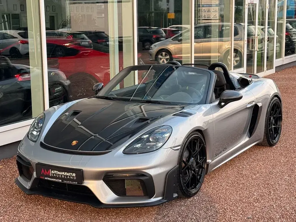 Gebraucht Porsche 718 Spyder RS 500 PS (367 kW) 2025 Silber Cabrio
