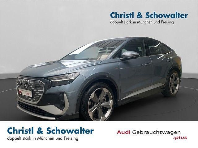 Blau Gebraucht 2022 Audi Q4 Sportback e-tron S-Line SUV | 38.811 € (Fairer Preis) - Bild 1/4