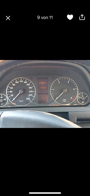 Gebraucht Mercedes A180 125 PS (91 kW) 2005 Schwarz Kleinwagen