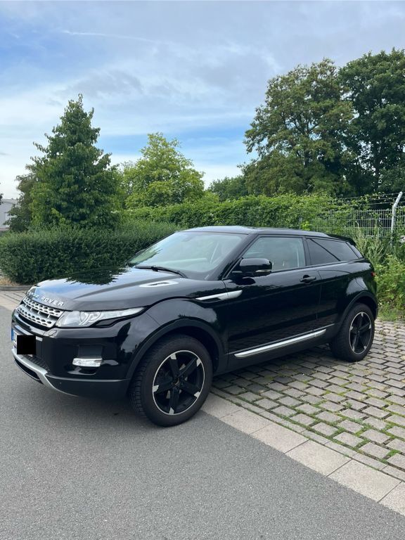 Schwarz Gebraucht 2012 Land Rover Range Rover evoque Dynamic Coupé | 13.900 € (Guter Preis) - Bild 1/4