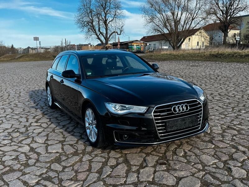 Mythosschwarz metallic Gebraucht 2018 Audi A6 Sport Kombi | 15.990 € (Superpreis) - Bild 1/4