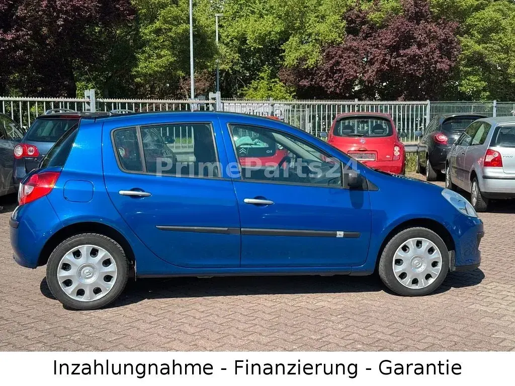 Occasion Renault Clio III Extreme 75 ch (55 kW) 2009 Bleue Berline