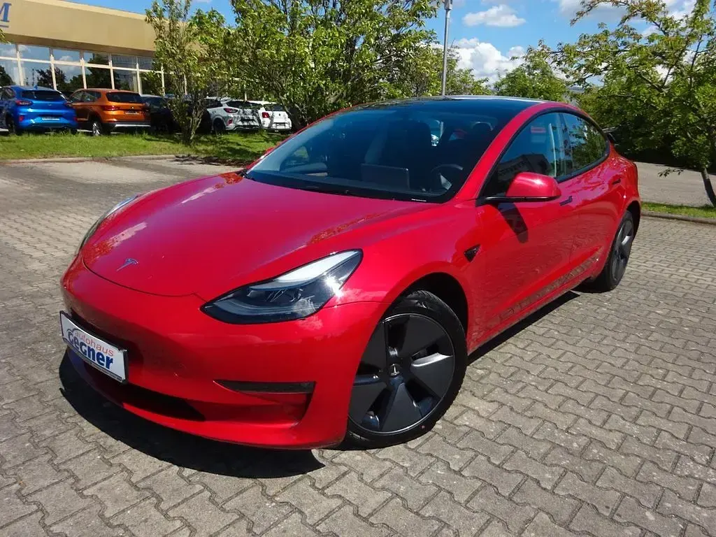 Gebraucht Tesla Model 3 366 kW (498 PS) 2023 Rot Limousine