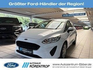 Weiss Gebraucht 2018 Ford Fiesta Trend Kleinwagen | 10.277 € (Teuer) - Bild 1/3