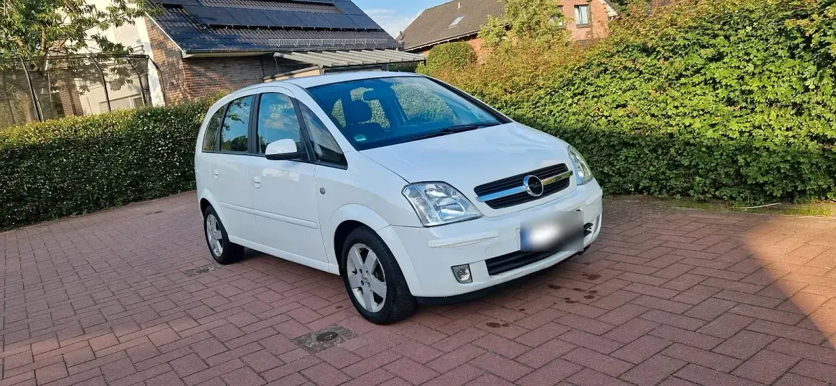 Gebraucht Opel Meriva 125 PS (91 kW) 2004 Weiß Van / Kleinbus