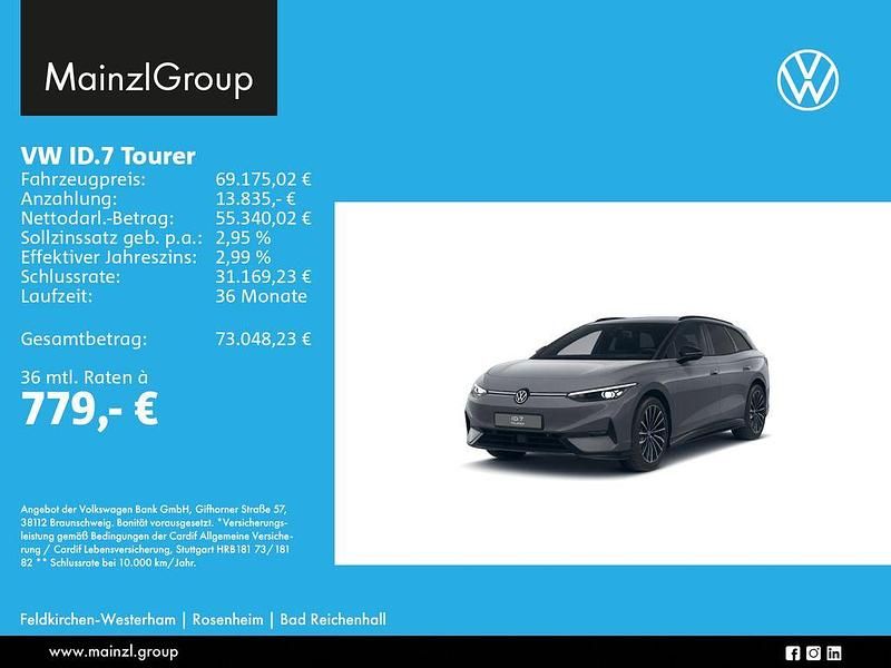 Neu VW ID.7 Pro 210 kW (286 PS) 2026 Grau Kombi