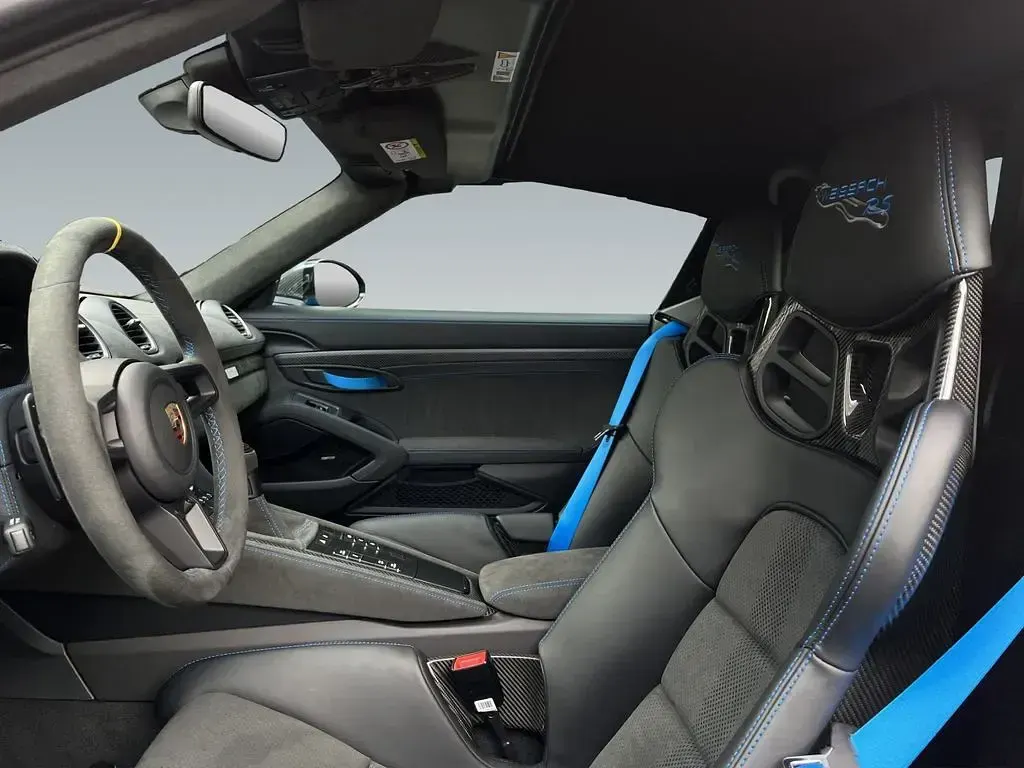 Gebraucht Porsche 718 Spyder RS 500 PS (367 kW) 2025 Blau Cabrio