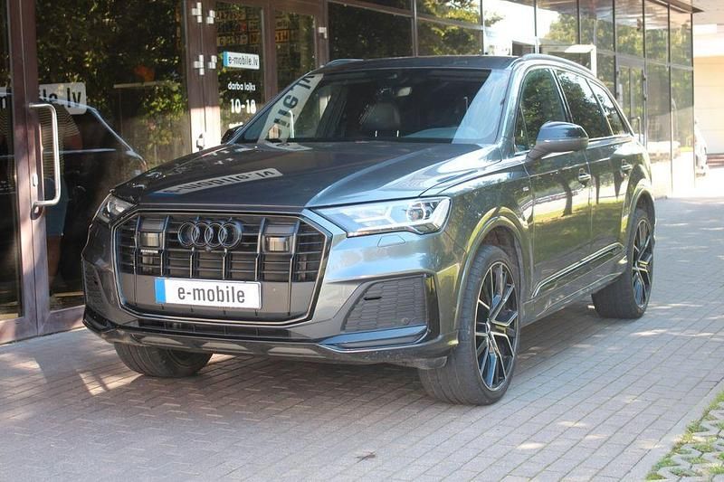 Grau Gebraucht 2023 Audi Q7 S-Line SUV | 53.499 € (Superpreis) - Bild 1/4