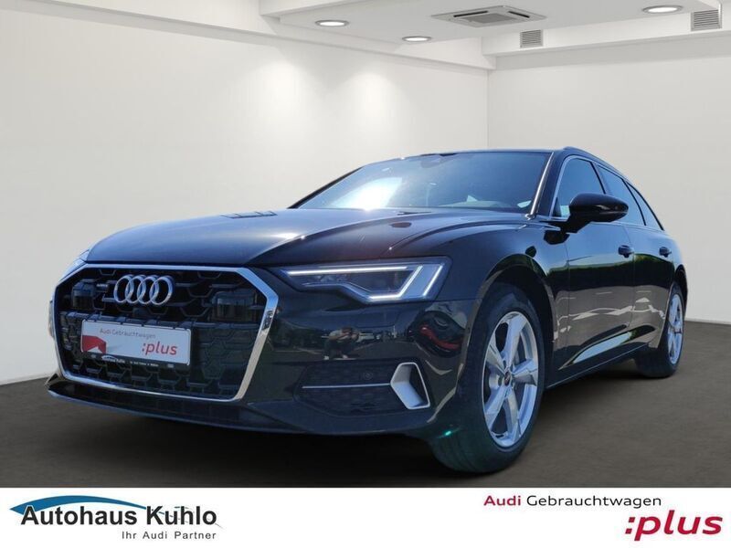 Mythosschwarz metallic Gebraucht 2024 Audi A6 Advanced Plus Kombi | 45.890 € (Fairer Preis) - Bild 1/4