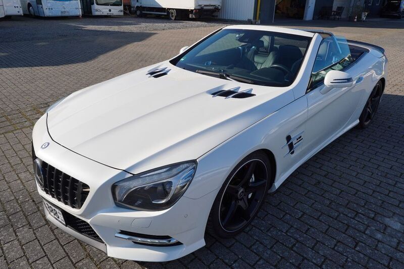 Weiß Gebraucht 2012 Mercedes SL63 AMG AMG Cabrio | 43.911 € - Bild 1/4