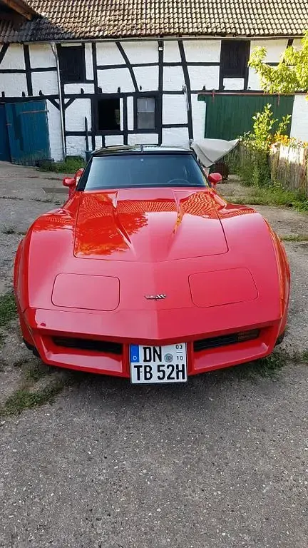 Gebraucht Corvette C3 201 PS (147 kW) 1982 Rot Cabrio