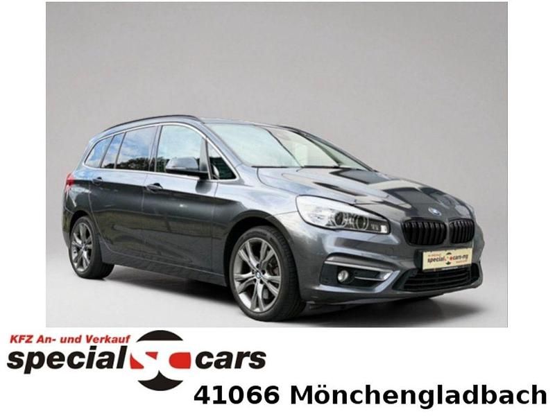 Grau Gebraucht 2016 BMW 220 Gran Tourer Luxury Line Van / Kleinbus | 15.900 € (Etwas zu teuer) - Bild 1/4