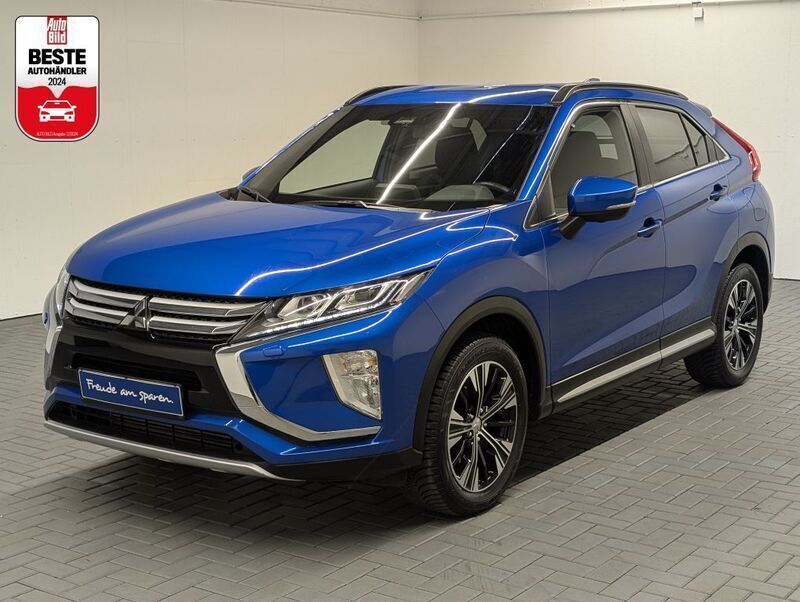 Blau (laserblaumet.) Gebraucht 2019 Mitsubishi Eclipse Cross Diamant Edition SUV | 19.480 € (Etwas zu teuer) - Bild 1/4