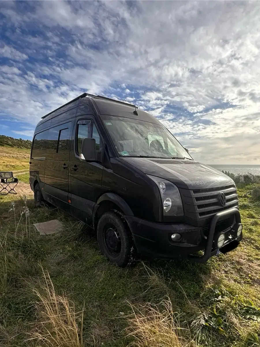 Gebraucht VW Crafter 163 PS (119 kW) 2016 Schwarz Van