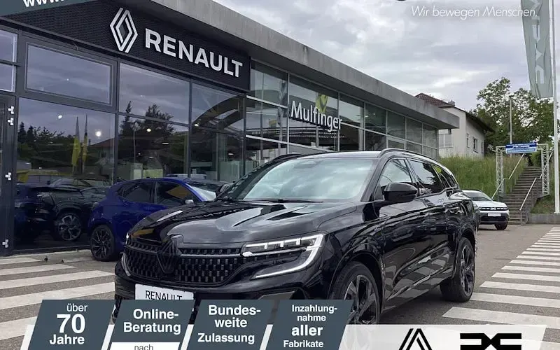 Nowe Renault Espace Esprit Alpine 200 KM (147 kW) 2025 Czarny Minivan