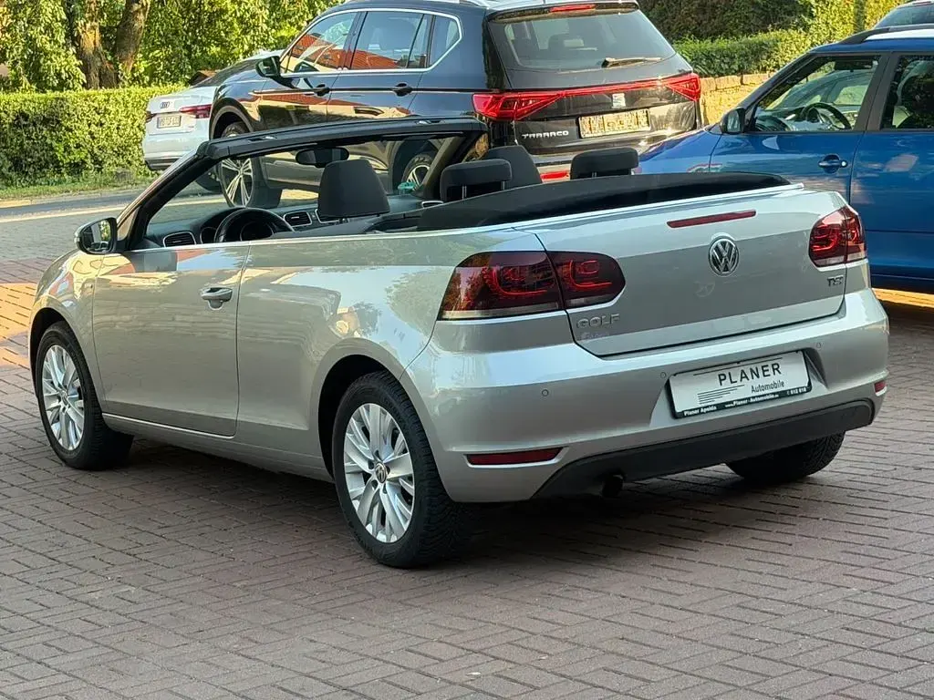 Gebraucht VW Golf Cabriolet 105 PS (77 kW) 2014 Silber Cabrio