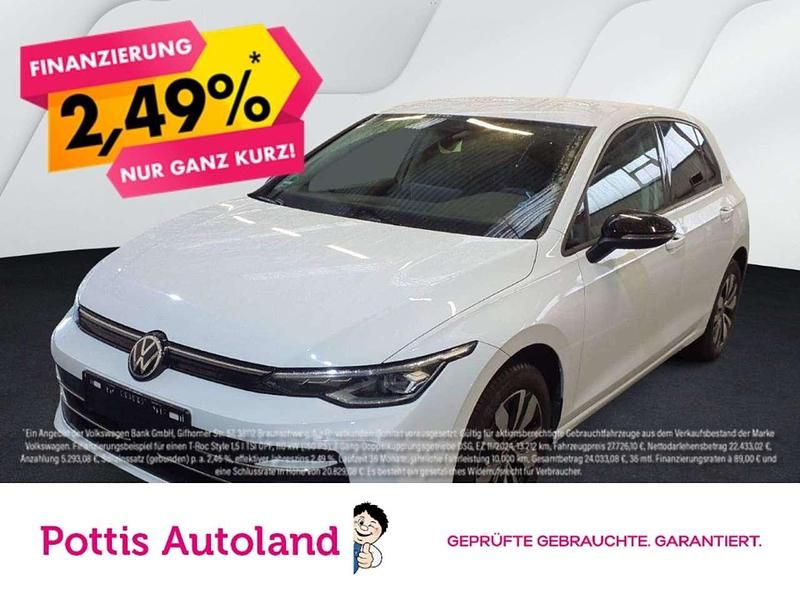 Weiss Gebraucht 2025 VW Golf VIII Goal Limousine | 23.977 € (Superpreis) - Bild 1/3