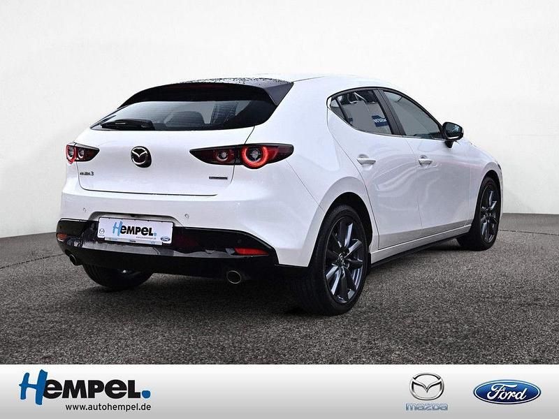 Gebraucht Mazda 3 Exclusive-Line 150 PS (110 kW) 2023 Weiß Limousine