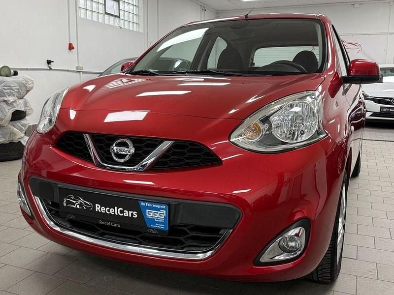 Gebraucht Nissan Micra Acenta 80 PS (58 kW) 2016 Rot Kleinwagen