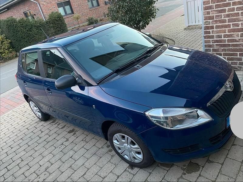 Gebraucht Skoda Fabia 60 PS (44 kW) 2013 Blau Kleinwagen
