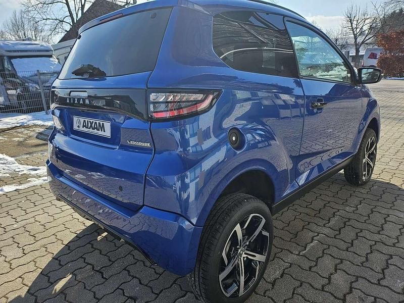 Neu Aixam Crossover Premium 2025 Blau Kleinwagen