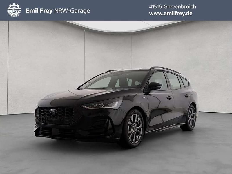 Agate black metallic Gebraucht 2024 Ford Focus ST-Line Kombi | 24.990 € (Fairer Preis) - Bild 1/3