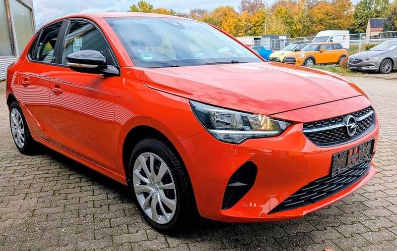 Orange Gebraucht 2022 Opel Corsa-e Edition Kleinwagen | 12.990 € (Superpreis) - Bild 1/4