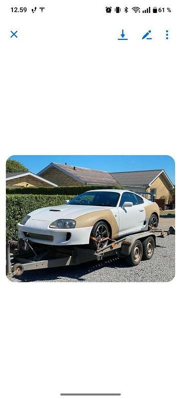 Weiß Gebraucht 1994 Toyota Supra Coupé | 30.500 € - Bild 1/4