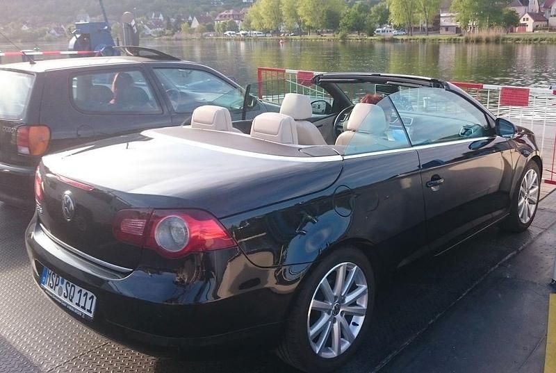Gebraucht VW Eos 140 PS (102 kW) 2008 Schwarz Cabrio
