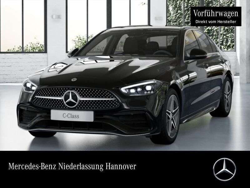Schwarz Gebraucht 2024 Mercedes C300e AMG Limousine | 52.890 € (Etwas zu teuer) - Bild 1/4