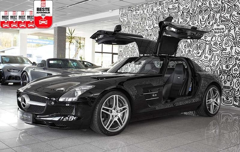 Obsidianschwarz metallic Gebraucht 2011 Mercedes SLS AMG AMG Coupé | 255.000 € - Bild 1/2
