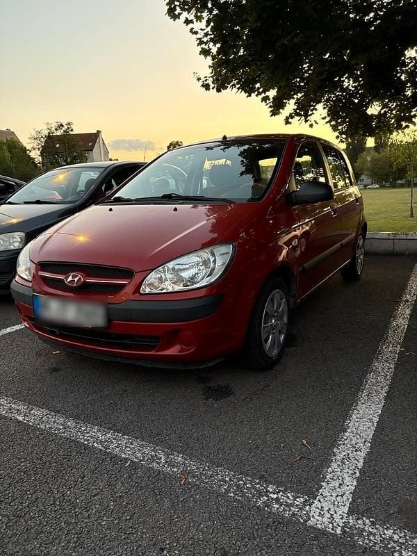 Rot Gebraucht 2006 Hyundai Getz Kleinwagen | 1.100 € (Guter Preis) - Bild 1/4
