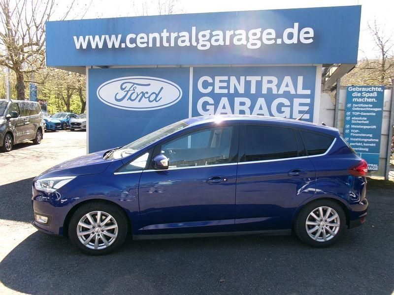 Gebraucht Ford C-MAX Titanium 150 PS (110 kW) 2017 Blau Van / Kleinbus