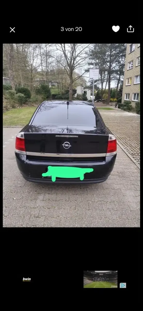 Gebraucht Opel Vectra 120 PS (88 kW) 2004 Schwarz Limousine