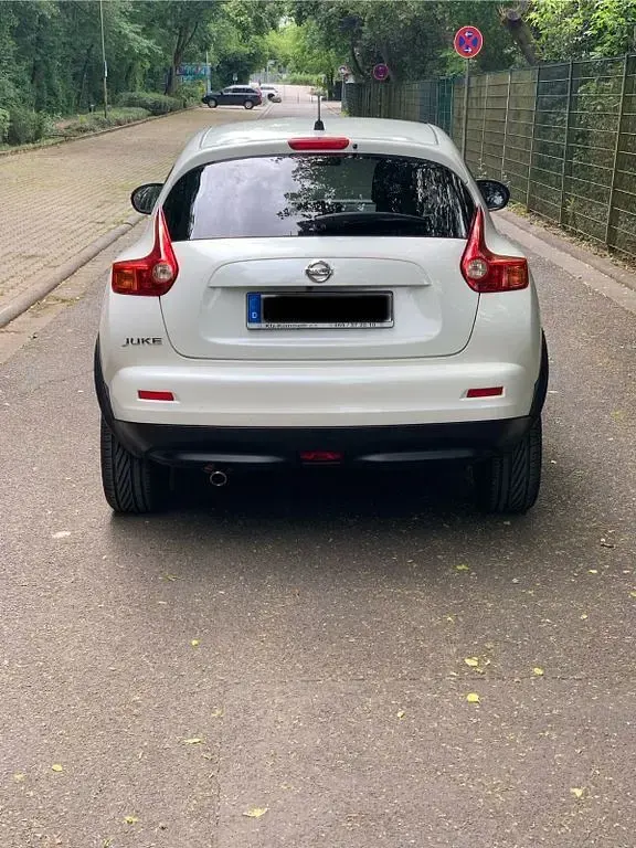 Gebraucht Nissan Juke N-TEC 117 PS (86 kW) 2014 Weiß SUV