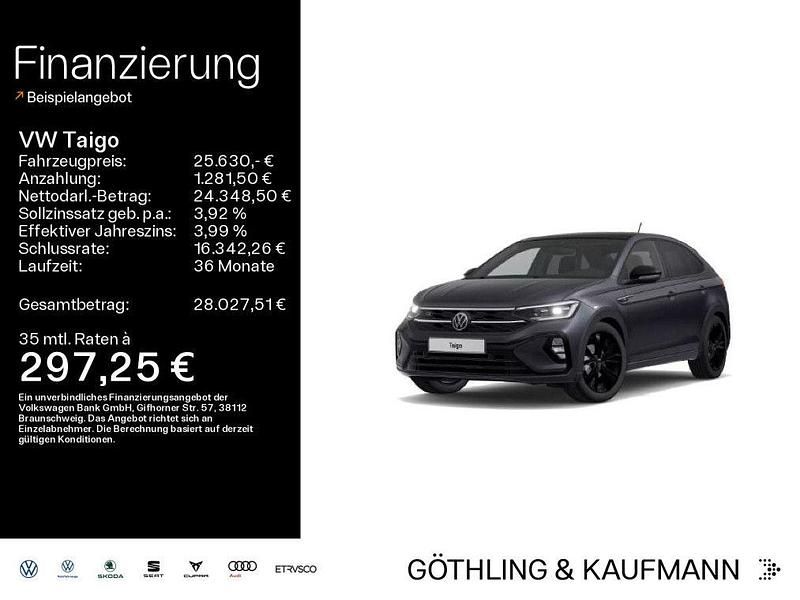Rauchgrau metallic Gebraucht 2022 VW Taigo R-line SUV | 25.630 € (Fairer Preis) - Bild 1/4