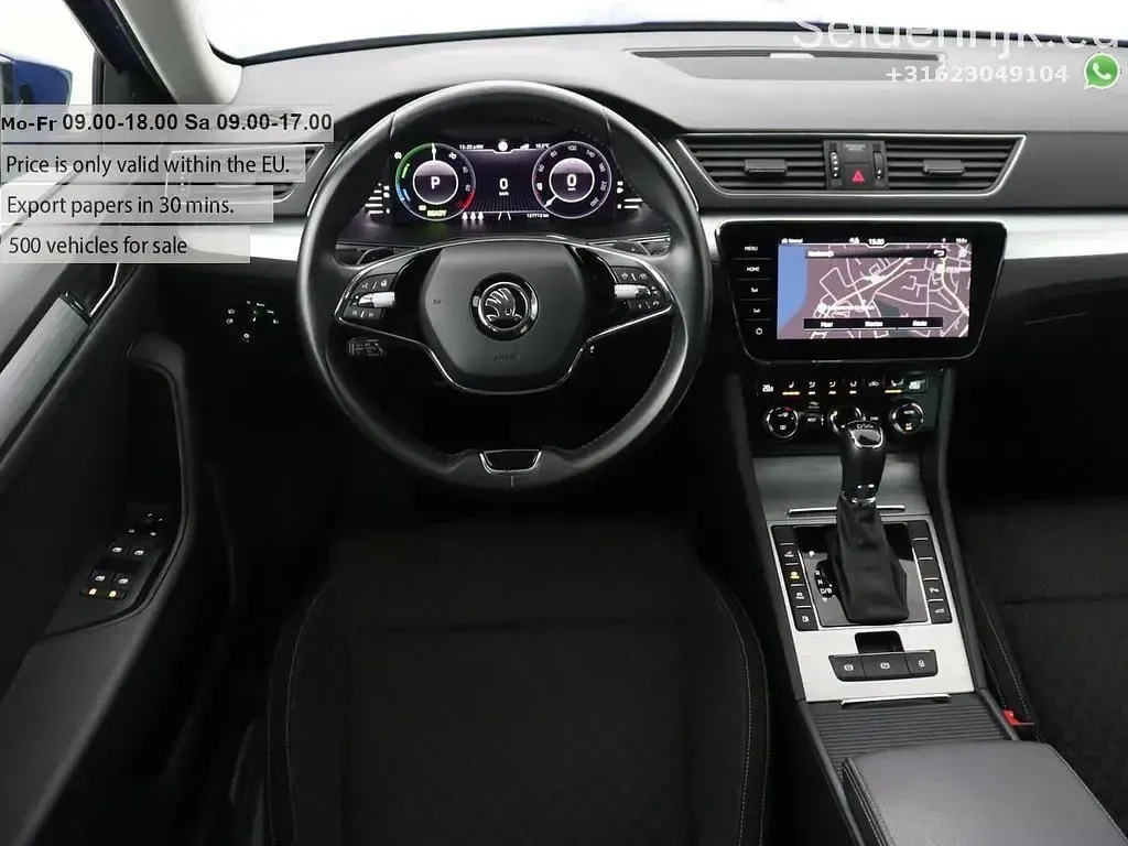 Gebraucht Skoda Superb Business Line 218 PS (160 kW) 2021 Blau Limousine
