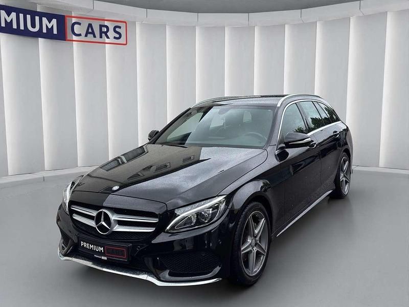 Schwarz Gebraucht 2014 Mercedes C220 AMG Kombi | 15.490 € (Etwas zu teuer) - Bild 1/4