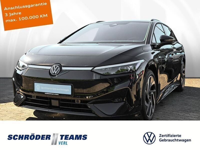 Schwarz Gebraucht 2024 VW ID.7 Pro Limousine | 51.480 € (Teuer) - Bild 1/4