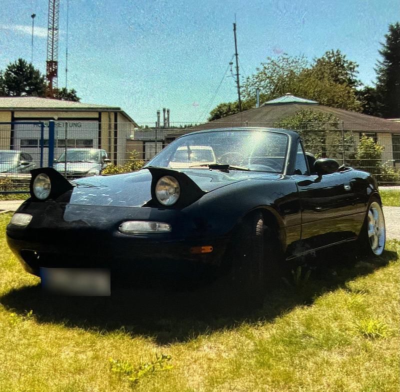 Gebraucht Mazda MX5 116 PS (85 kW) 1990 Schwarz Cabrio