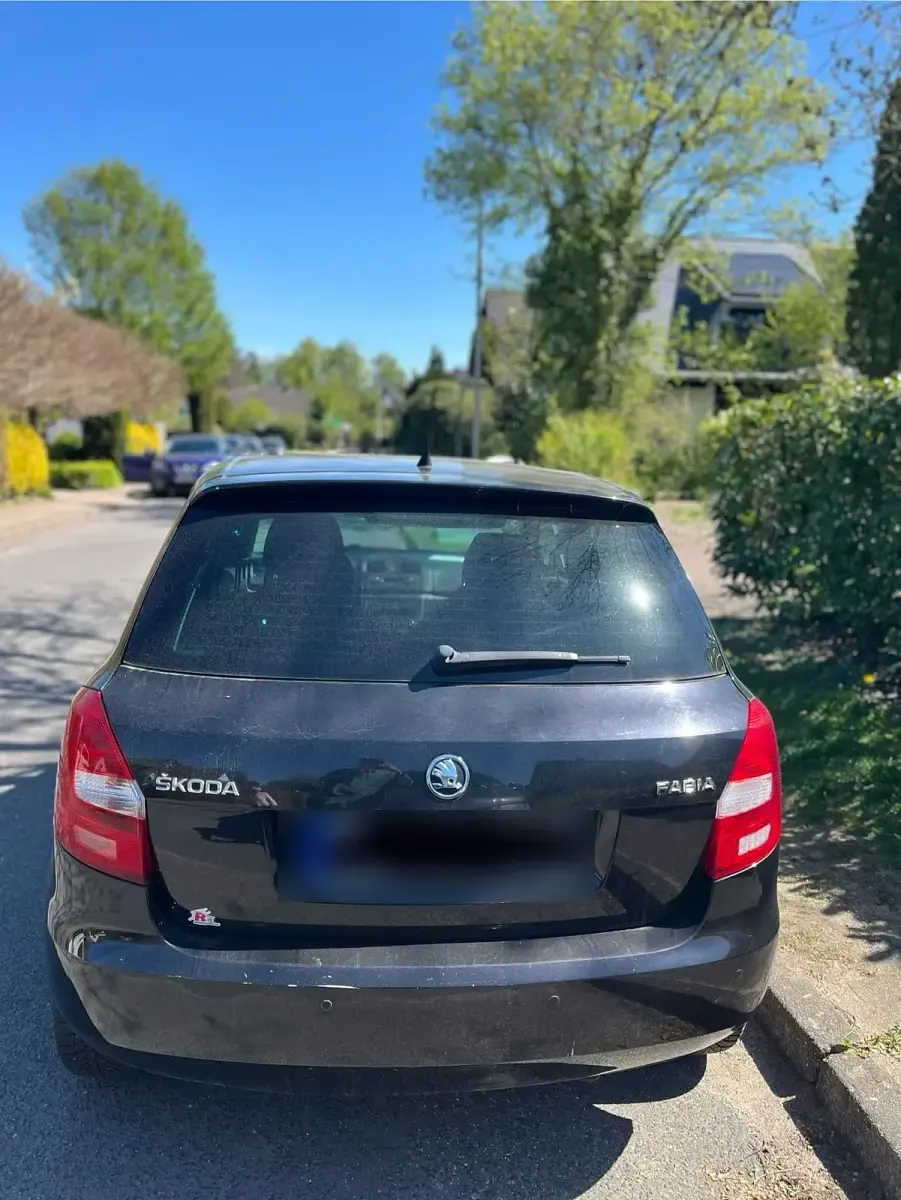 Gebraucht Skoda Fabia 86 PS (63 kW) 2014 Schwarz Kleinwagen