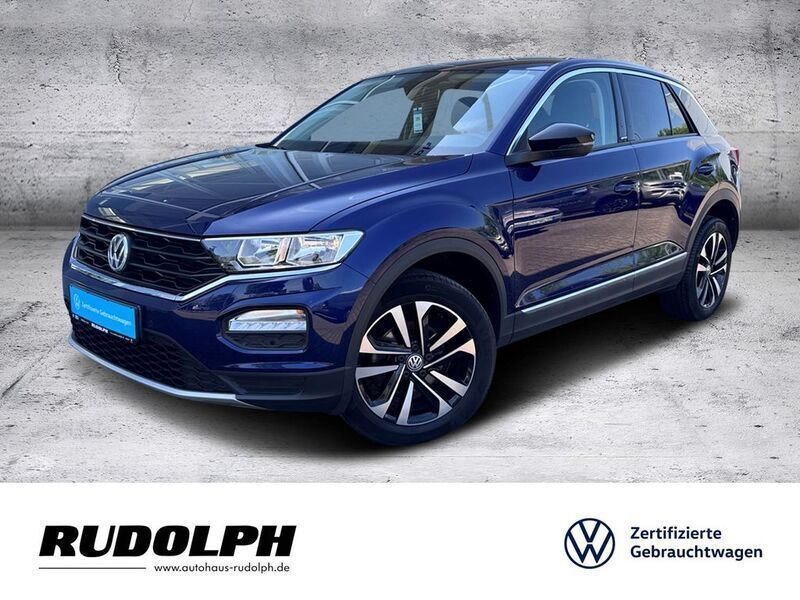 Blau Gebraucht 2020 VW T-Roc Style SUV | 18.280 € (Fairer Preis) - Bild 1/4