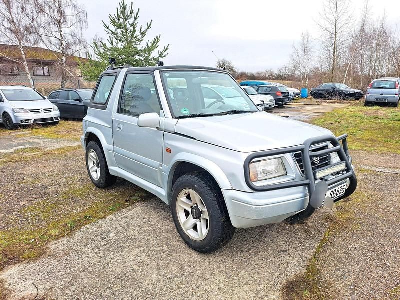 Gebraucht Suzuki Vitara 132 PS (97 kW) 1999 Silber Cabrio