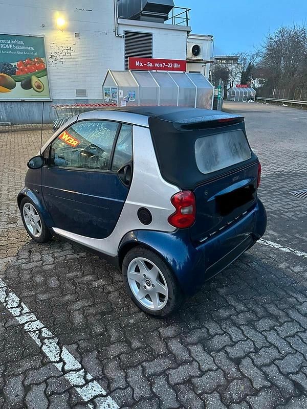Gebraucht Smart ForTwo Cabrio 61 PS (44 kW) 2003 Blau Cabrio