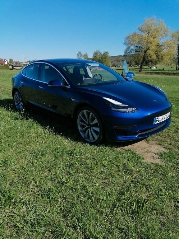 Occasion Tesla Model 3 Performance 377 kW (513 PK) 2019 Blauw Sedan