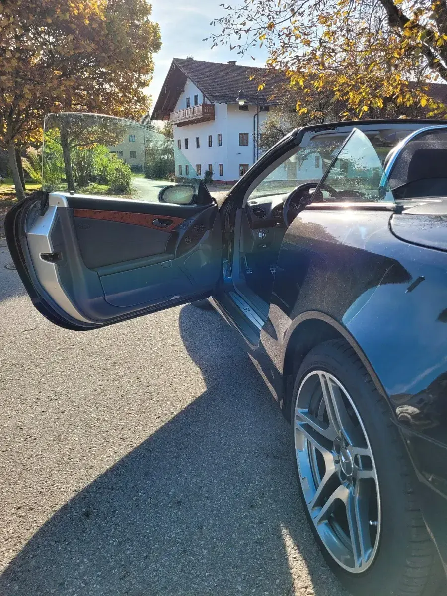 Gebraucht Mercedes SL350 AMG 245 PS (180 kW) 2002 Schwarz Cabrio