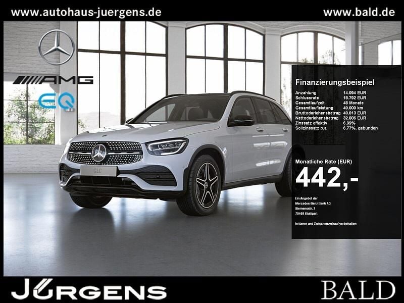 Unilack polarweiß Gebraucht 2022 Mercedes GLC220 AMG SUV | 46.490 € (Fairer Preis) - Bild 1/4